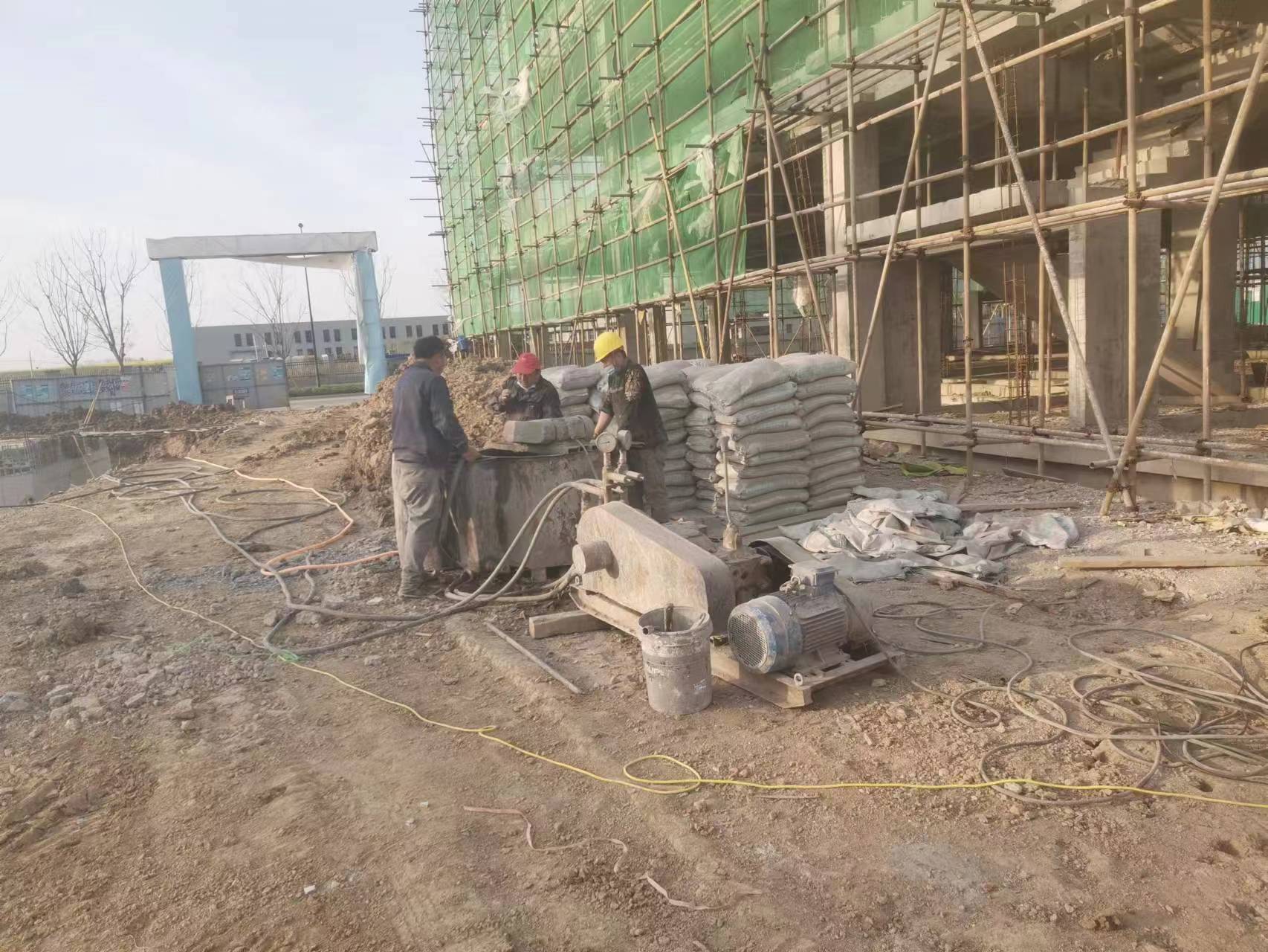 环江别墅下沉注浆